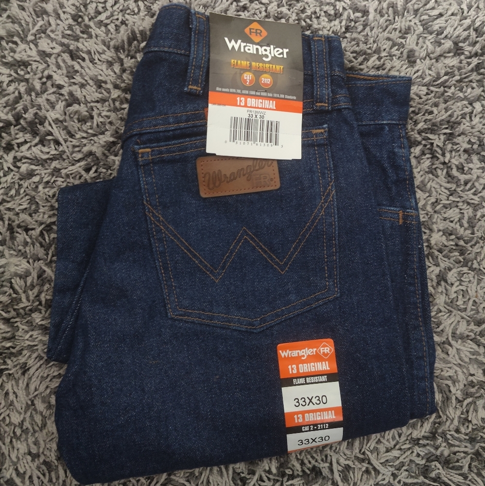 Wrangler flame resistant jeans